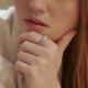Розумне кільце Oura Ring 5 Brushed Silver